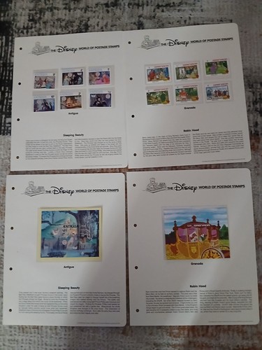 Disney world postage stamps - disney, of