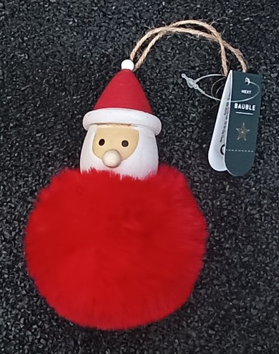 New next pom santa bauble - next,