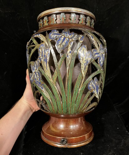 Rare antique openwork cutout - openwork,