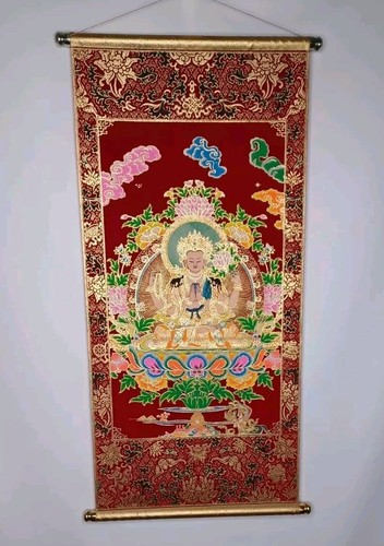Hanging wall banner - banner, scroll