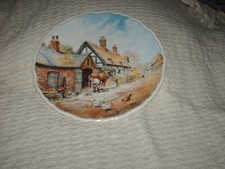 royal doulton plate village