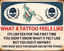 WHAT A TATTOO FEELS LIKE
