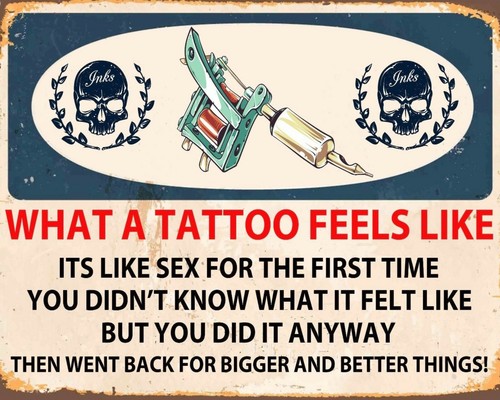 What tattoo feels like - feels,