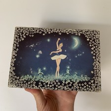 Ballerina Jewellery Box Vintage Design Philipp Musical Fantasy 1990s 80s Swan