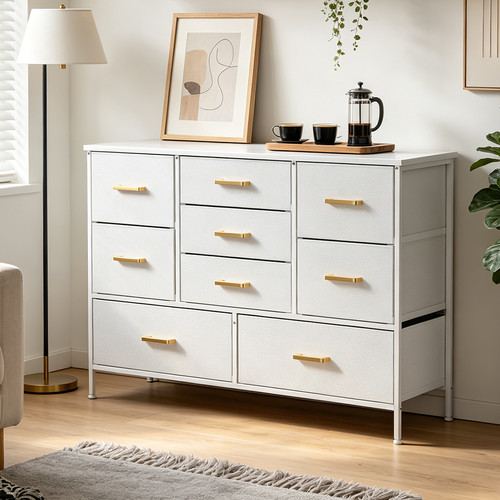 Chest drawers modern - modern, white