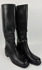 ZJA Knee High Boots Square Toe