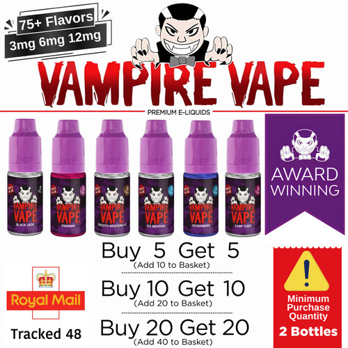 Vampire vape liquid 10ml - 10ml, |