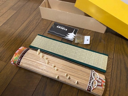 Showa retro mini koto - retro,