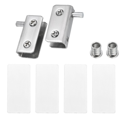 Adjustable door hinges - adjustable, clamp