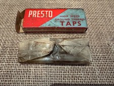 Presto 1/2" BSF Set of Taps - made in England!! - New Very Old Stock