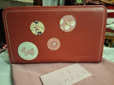 Radley Med Zipped Red Leather