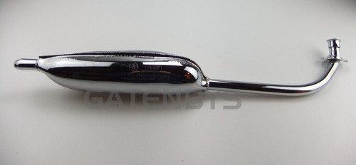 New chrome scooter - scooter, exhaust