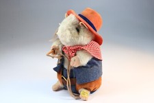 Vintage Gemmy Cowboy Tex Hamster Plush 2001 Singing Dancing Toy Not Working