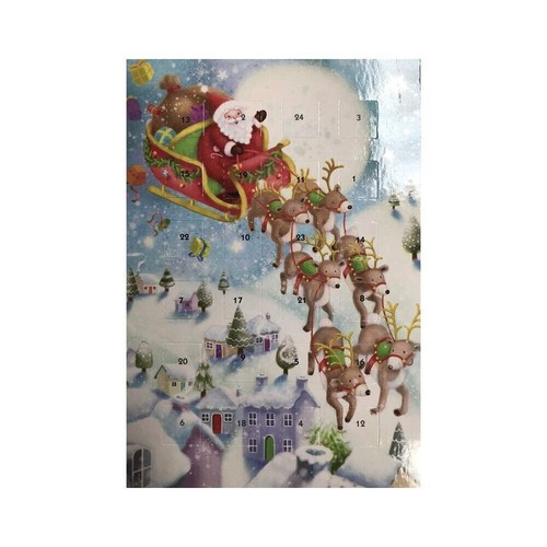 Santa sleigh advent - santa,