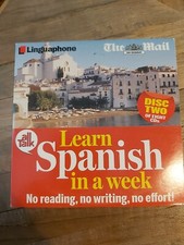 LEARN SPANISH IN A WEEK DAILY MAIL LINGUAPHONE DISC 2