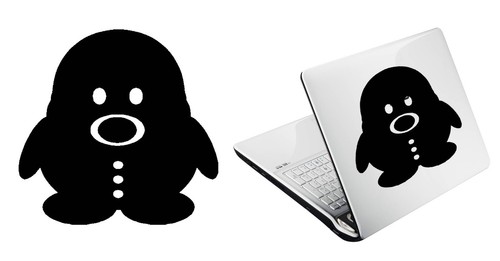 Penguin sticker vinyl - penguin,,