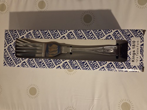 Set silver table - table, fork
