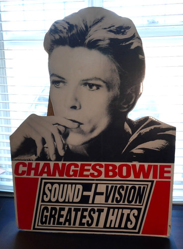David bowie shop - shop, standee