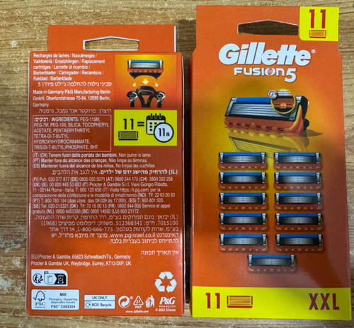 Gillette fusion5 razor blade - razor,