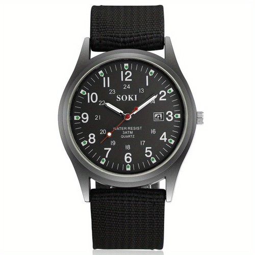 Military army wristwatch - military,