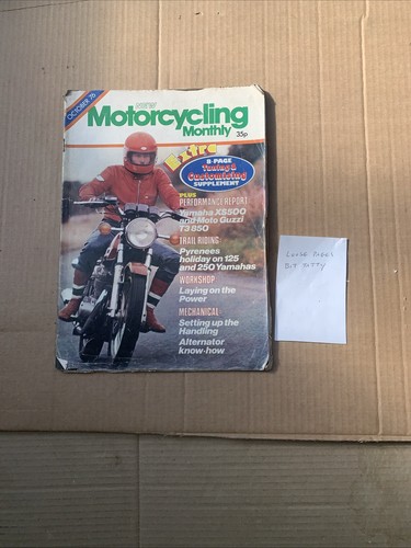 Motor cycling monthly - cycling, oct