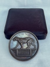 Superb Bengal Presidency Rifle Association Bronze Medallion in Box of Issue.