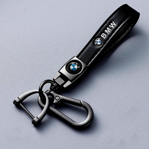 1pcs metal leather car key - 1pcs,