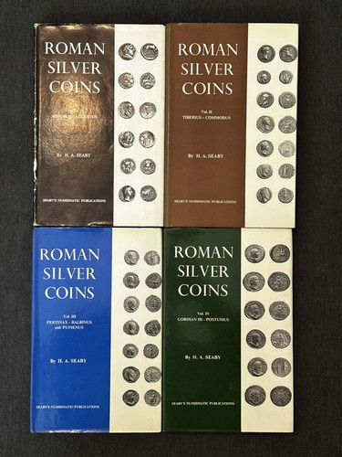 Roman silver coinage volumes - silver,