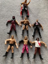WWF WWE Action Figures 1999 Titan Tron Live Jakks Wrestling Figures x 7