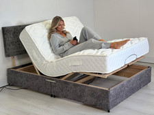 4ft6 Adjustable Electric Bed