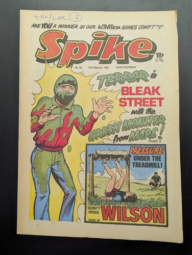 Spike comic 11th - comic, 56,
