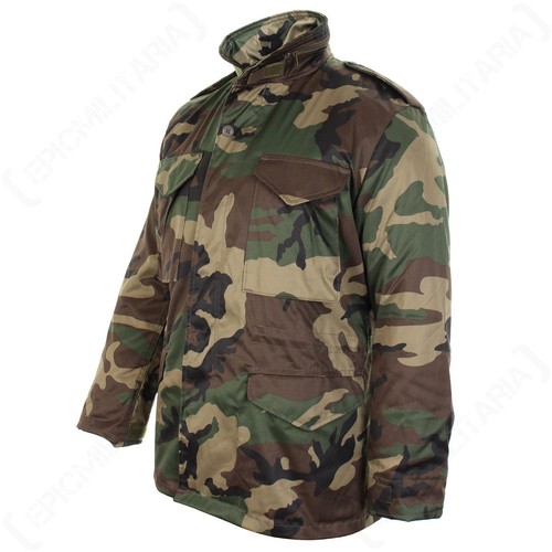 Woodland camouflage m65 field - camouflage,