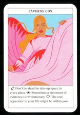 1 x illustrated card of LAVERNE COX - A020
