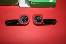 GENUINE LUCAS MAGNETO PAIR PICK UP 90° CLIP ON NORTON TRIUMPH BSA  458367 8 NEW