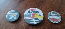 Rail Riders Badges X 3