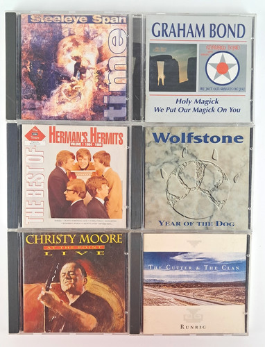 Folk rock bundle albums - rock, cd