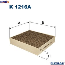 FILTER CABIN AIR K 1216A FOR