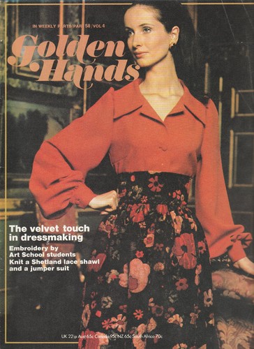 Vintage 1970s golden hands - golden,