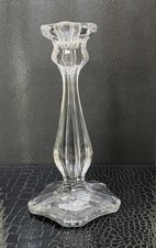 Tall elegant glass candle