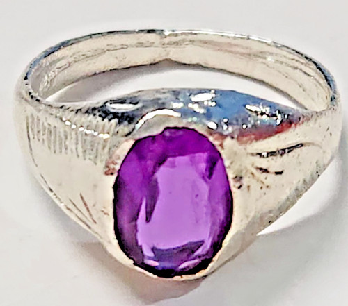 Ring brush silver - ring,