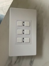 Lightwave RF 3 Gang Dimmer (connect series) JSJSLW430WH with Remote Mood Control