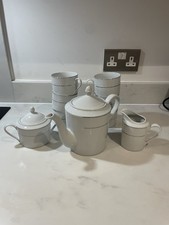New White Porcelain Tea Set