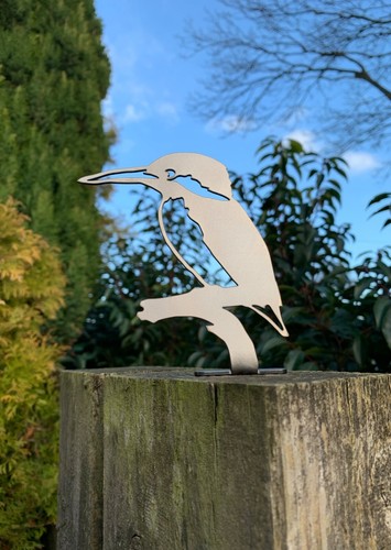 Kingfisher bird fence gate - fence,