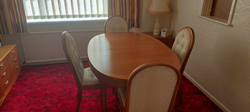 Oval wood extending dining - oval,