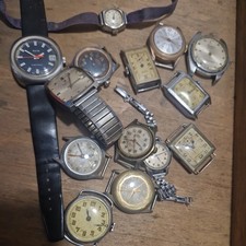 Vintage watch Job Lot,Assorted