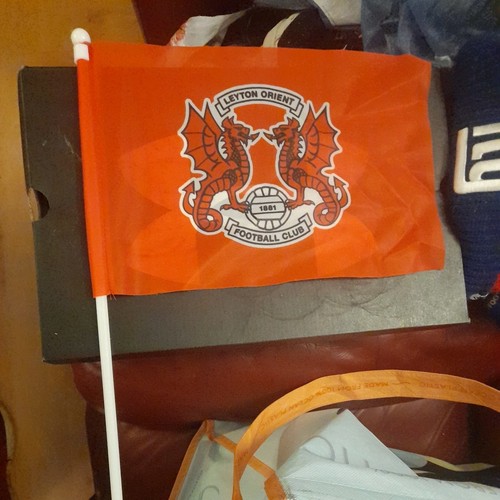 Leyton orient football - football, flag