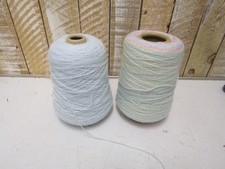 2 cones of coloured machine