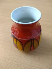 Small Poole Pottery Delphis Vase Shape 31  1970s  3 1/2"