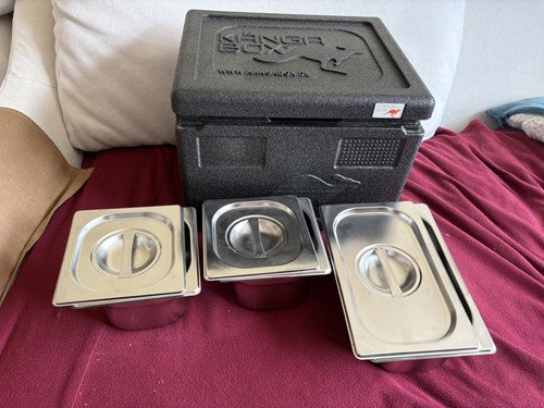 Kangabox black thermo - black, to