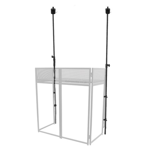 Ultimax booth pole kit with - dj,